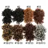 Chuyu Peluca Afro Europea y Americana de Exportación Flequillo Bolsa de Cabello Oruga Esponjosa Africana Bolsa de Cabello Rizado Pequeño Talla Grande