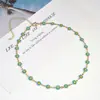 Collar Nuevo de Margarita Europeo y Americano Cadena para Clavícula de Diseño Creativo Celebridad de Internet Joyería de Alta Gama de Moda para Mujer Venta al por Mayor