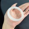 Pulsera de jade blanco de Xinjiang Hotan Waimeng pulsera de jade blanco sebo pulsera de moda para mujer suministro en vivo