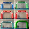 Arcos Cuadrados Inflables Personalizados, Arcos para Eventos, Arcos Arcoíris Exteriores para Celebraciones de Inauguración Se Pueden Imprimir y Fabricar