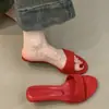 Sandalias retro de ante de tacón bajo con puntera abierta y sin cordones para mujer, cómodas sandalias de suela blanda para exteriores