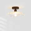 Luminária de teto vintage para corredor, luz de entrada de corredor e escada, luz de armário de quarto, luminária de iluminação simples retrô de Zhongshan P7 ferro