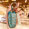 Adecuada para la última llave inteligente del Hyundai Tucson L, esta es una funda protectora de alta gama para la llave del coche Tucson de quinta generación, diseñada tanto para hombres como para mujeres