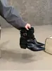 Botines cortos de punta estilo europeo para mujer, otoño 2026, sin cordones con hebilla de cinturón, botas western de nicho que alargan las piernas, botas de moda de tacón bajo