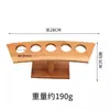 Estante de Bambú para Rollos de Sushi a Mano, Soporte de Sushi Portátil, Estante para Helados, Estante para Conos, Estante para Exhibición de Utensilios de Sushi