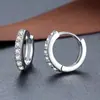 Brincos femininos de linha única com diamantes embutidos, populares, de alta qualidade, atacado, estilo mercado noturno, ins, fivela de orelha com temperamento versátil, joia de orelha da Coreia do Sul