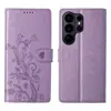 Adequado para capa de celular flip Samsung S26 com padrão de borboleta, Capa de celular anti-queda com suporte de fecho magnético Samsung A57