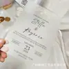 Convite Acrílico Transfronteiriço, Formato Especial Espelho Transparente Dourado e Prata Ouro Rosê, Hot Stamping Prata, Convite Impresso a Laser