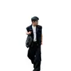 Chal de Trabajo Resistente con Múltiples Bolsillos y Solapas Sueltas, Estilo Casual de Ropa de Trabajo, Conjunto Completo de Atuendo de Verano para Hombre para 2026