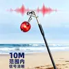Sensor de Vara de Pesca, Sino de Pesca ao Ar Livre, Anzol com Linha para Pesca Marítima, Sino de Clipe de Ferro para Vara de Pesca Marítima, Alarme de Pesca para Vara Marítima