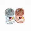 Caixa de Costura Mini Nórdica Doméstica Suit Kit de Costura Conveniente Suit de Armazenamento de Costura