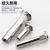 Tornillos avellanados M4M6, tornillos conectores para muebles de cabeza cruciforme moleteada niquelados, accesorios de ferretería