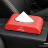Adecuado para Hyundai Sonata líder imagen famosa Tucson ix35 Langdong caja de pañuelos para coche caja de reposabrazos caja de pañuelos colgante