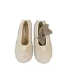 Zapatillas de Media Caña Peludas con Punta Puntiaguda, Tacón de Cono, Punta Cuadrada, Estilo Retro, Gamuza para Mujer 2026 Otoño/Invierno, Nuevos Zapatos Versátiles y Casuales