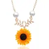 Collares de Piedras Preciosas para Mujer de Venta Cruzada Europea y Americana con Diseño Único, Accesorios de Cuello Simples y Versátiles, Directo de Fábrica