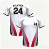 Uniformes Escolares para Clubes de Empresas Transfronterizas, Uniformes de Béisbol, Uniformes de Sóftbol, Hechos a Medida, Secado Rápido, Transpirables, Que Absorben la Humedad