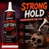 El Pegamento Decorativo de Arcilla Halloween KineShineX es adecuado para pegar adornos y accesorios hechos a mano para las fiestas, y se seca rápidamente y de forma segura