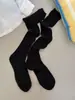 Calcetines Canalé Versátiles de Otoño e Invierno Ioulor, Algodón Anti-Pilling, Calcetines Largos Cálidos y Transpirables, Calcetines Adelgazantes de Color Sólido para Mujer
