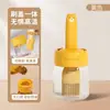 Brocha de Aceite de Silicona Grado Alimenticio Botella Doméstica Resistente a Altas Temperaturas Vidrio Artefacto de Cocina para Hornear Barbacoa Cubierta Cepillo Botella de Aceite Integrada