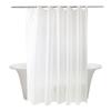 Comércio exterior exportação AliExpress venda quente transfronteiriça PEVA transparente fosco cortina de chuveiro de uma peça fabricante de entrega de pano de cortina de chuveiro de hotel