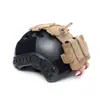 Bateria para Capacete Tático Bolsa de Cosméticos Treinamento ao Ar Livre Acessório para Capacete Mk2 Bolsa Multifuncional para Cosméticos de Capacete