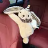 Caja de Pañuelos para Coche Creativa Caja de Pañuelos Montada en el Coche Bolsa de Pañuelos Colgante en el Coche Caja de Pañuelos de Peluche de Conejo Linda para Uso en el Coche