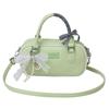 2025 Primavera y Verano Nuevo Estilo Simple Dulce Bolso de Boliche Portátil Casual Combinable Estilo Occidental de Alta Gama Bolso Mensajero para Mujer