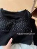 Camiseta de Manga Larga Cálida con Forro Polar para Mujer, Otoño e Invierno, Top Puro con Almohadilla en el Pecho, Base Floral con Cuello de Encaje