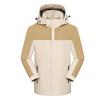 Chaqueta Delgada para Exterior con Logo Personalizado Impermeable Cortavientos Uniforme de Fábrica Ropa de Trabajo Chaqueta Estampada al Por Mayor con Capucha