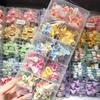 Clip luminoso de Sanrio Jade Gui para perro, sirena, dibujos animados de color caramelo, para atrapar a los niños, horquilla con forma de pata de niña