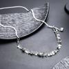 Collar de borla dibujable con lentejuelas de estrella, moda para hombre, diseño de alta gama, joyería para chica hot, joyería de nicho con personalidad para mujer, tendencia