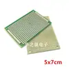 Placa de práctica de soldadura electrónica Estudiante Electrónica PCB experimental de una cara * 8*7 placa de pruebas de soldadura 2.54