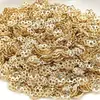 Accesorios para joyería DIY al por mayor, cuenta espaciadora tipo toro, chapado en oro, material para pulsera de cuentas tejida a mano, soporte para cuentas