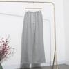 Recomendado ~ tacto de algodón suave más terciopelo de bebé acolchado pantalones de arroz glutinoso cordón cintura elástica casual pierna ancha pantalones 6880