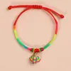 Pulseira de Corda Colorida do Festival do Barco Dragão Corda Vermelha Tecida à Mão Infantil Bebê Pequeno Zongzi Corda de Mão Presente de Lote Festival de Maio