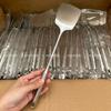 Mini espátula de aço inoxidável 304 Minojia, pá pequena para cozinhar em panelas pequenas, utensílios de cozinha para casa, dormitório, espátula especial para exterior