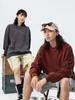 Directo de fábrica lote 2023 otoño e invierno Nuevo suéter de manga larga con forro de polar grueso, hombros caídos, cuello redondo, imitación de lana de cordero, marca de moda, abrigo