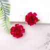 Cravo de Fita Artesanal 3cm Flor Decoração para Roupas Casa Decoração de Casamento Acessórios para Caixa de Doces Acessórios de Fita de Poliéster