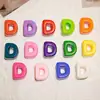 Cuentas de Letras Coloridas Dopamina Agujero Grande Acrílico Artículo de Apoyo para Conciertos de Ídolos Colgante DIY Llavero Cuentas
