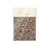 Pegatinas para Uñas con Relieve Tomoni Hojas de Arce de Otoño Ardilla de Dibujos Animados Pegatinas para Uñas Cortas Diario de Hojas Pequeños Accesorios