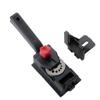 Dispositivo de fixação de limite de posicionamento de perfuração de marcenaria transfronteiriça de 10 furos DIY Carpintaria 3-12mm broca terno de anel de limite