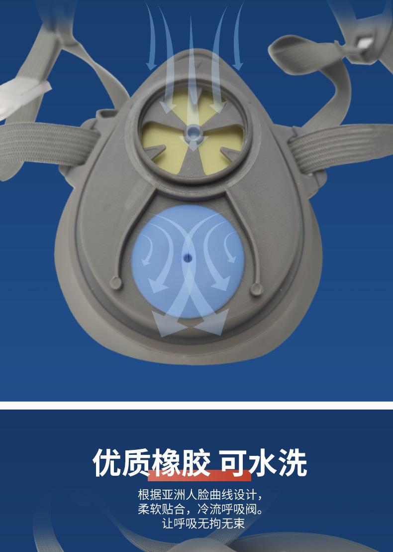 3200防尘口罩防工业粉尘KN95防尘面具打磨装修