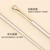 Nuevo pincel delineador forma de media luna hoz hacia abajo al detalle del ojo pincel párpado pincel de maquillaje Cangzhou maquillaje de belleza