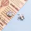 Mistura 20 Prata Tibetana Retro Estéreo Chaleiras de Chá da Tarde Liga Pingente Pulseira Chaveiro Colar Acessórios de Joias Materiais