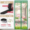 Cortina Magnética Mosquitera para Uso Doméstico, Mosquitera Magnética de Verano para Puertas y Ventanas, Cinta Mágica Sin Perforación, Estilo Chino Nuevo