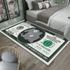 Alfombra de Terciopelo de Cristal Transfronteriza Manta de Cama para Dormitorio Alfombrilla de Piso de Tira de Dibujos Animados Alfombrilla de Ventana de Bahía Broma Stock Disponible