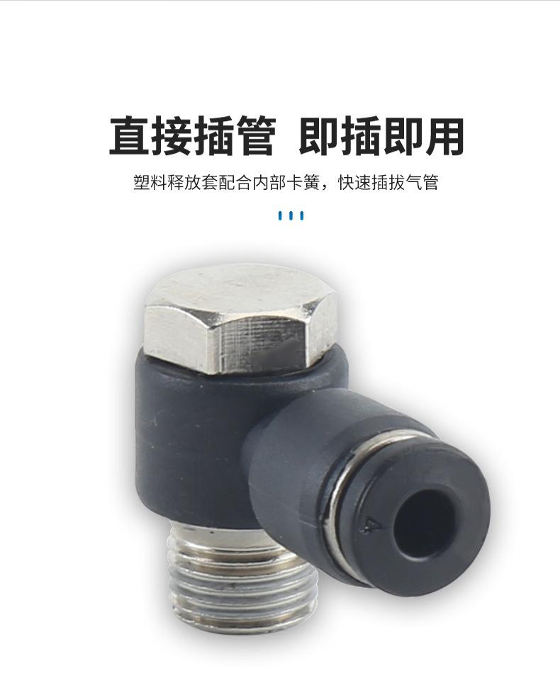 黄铜镀镍快速接头