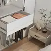 Muebles para el Hogar de Aluminio, Hechos a Medida para Toda la Casa, Gabinete de Entrada de Lujo Ligero Moderno, Armario, Armario de Piso a Techo para Uso en el Dormitorio