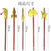 Espada Dragão, Espada de Brinquedo Infantil, Adereços para Apresentações, Espada de Treinamento com Arma de Fogo, Espada Guan Gong, Espada Samurai, Espada de Madeira