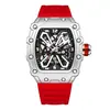 Nuevo Reloj de Marca Popular Transfronterizo, Reloj de Hombre con Forma de Barril, Reloj de Cuarzo, Comercio Exterior al por Mayor, Reloj de Hombre Moderno y Personalizado
